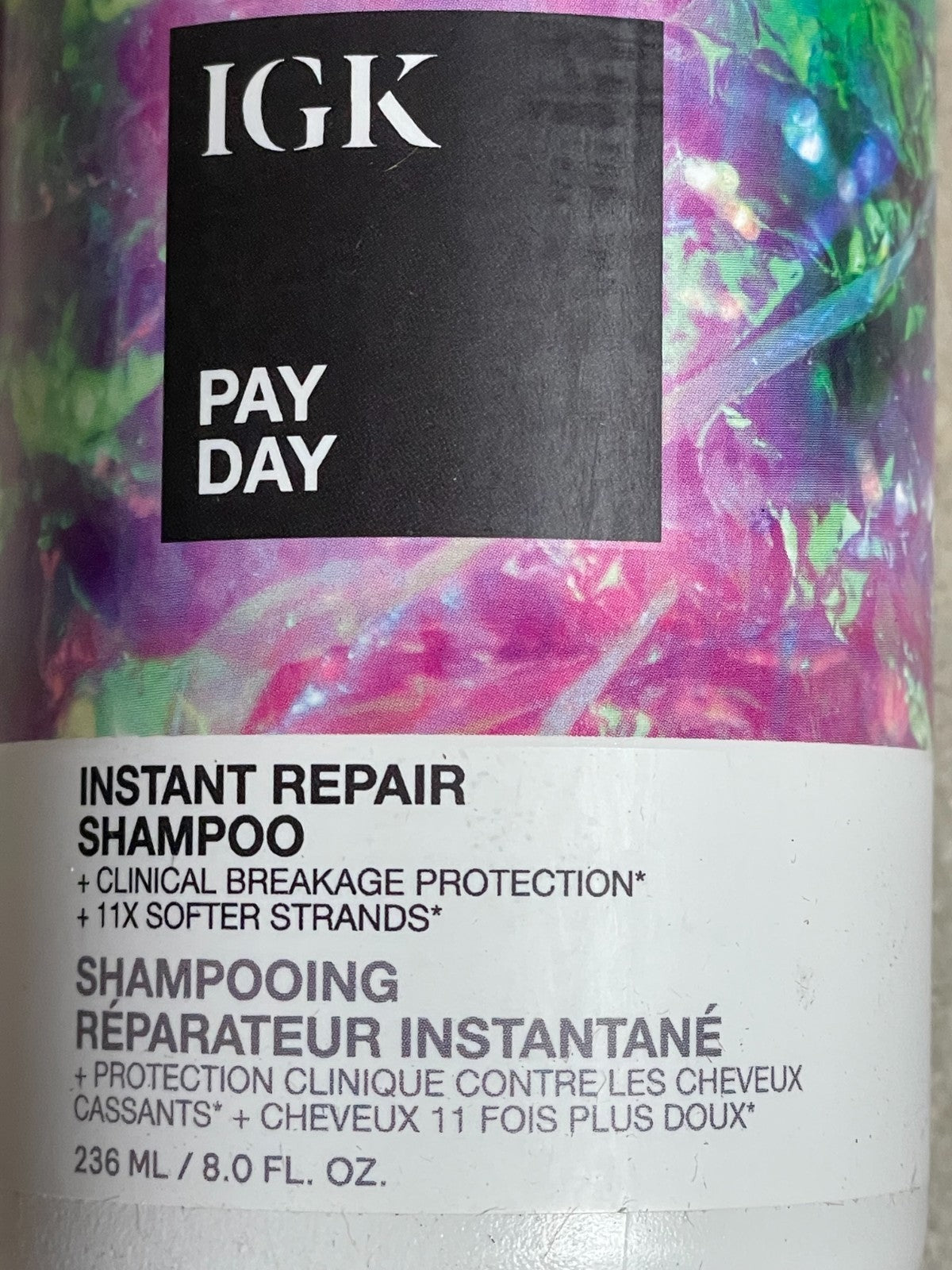 Instant Repair Shampoo for Hair 8 oz - Hydrating & Restoring Hair Care