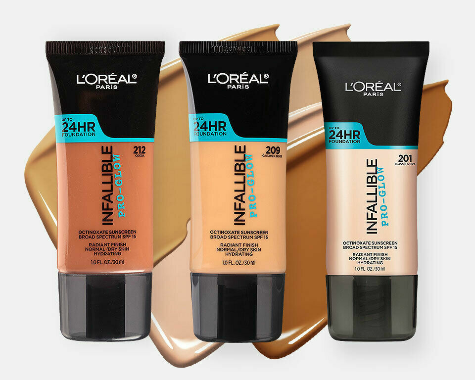 Hydrating Longwear Foundation with SPF - Up to 24 Hour Glow & Medium Coverage