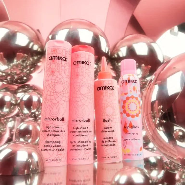 Mirrorball Hair Shampoo & Conditioner Set - Shine + Protect Four-Piece Collection