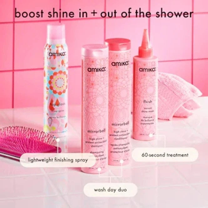 Mirrorball Hair Shampoo & Conditioner Set - Shine + Protect Four-Piece Collection
