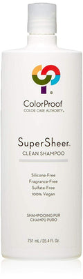 ColorProof SuperSheer Clean Shampoo 25.4 oz Fragrance-Free Gentle Hair Care