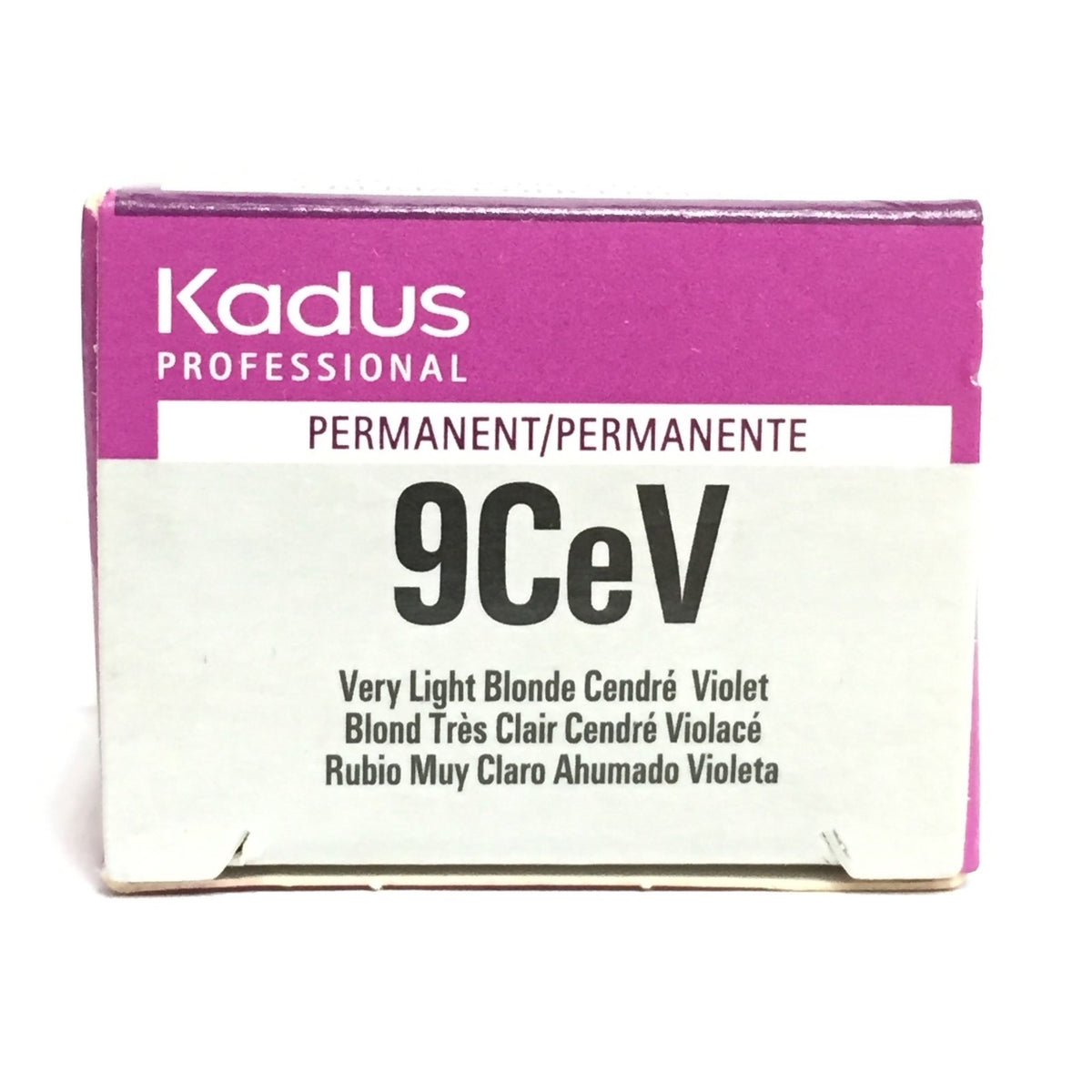 Kadus Permanent Hair Color 9CeV Very Light Blonde Cendre Violet 2 oz