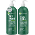 Tea Tree Shampoo & Conditioner Set for Dry & Itchy Scalp - Hydrating Hair Care