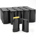 15ml Travel Deodorant Containers - Top-Fill Empty Plastic Lip Balm Tubes (30 Pack) - Oval