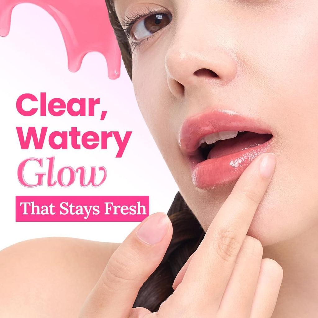Peripera Mood Glowy Tint Lip Tint - Watery Glow, Buildable Color, Long-Lasting