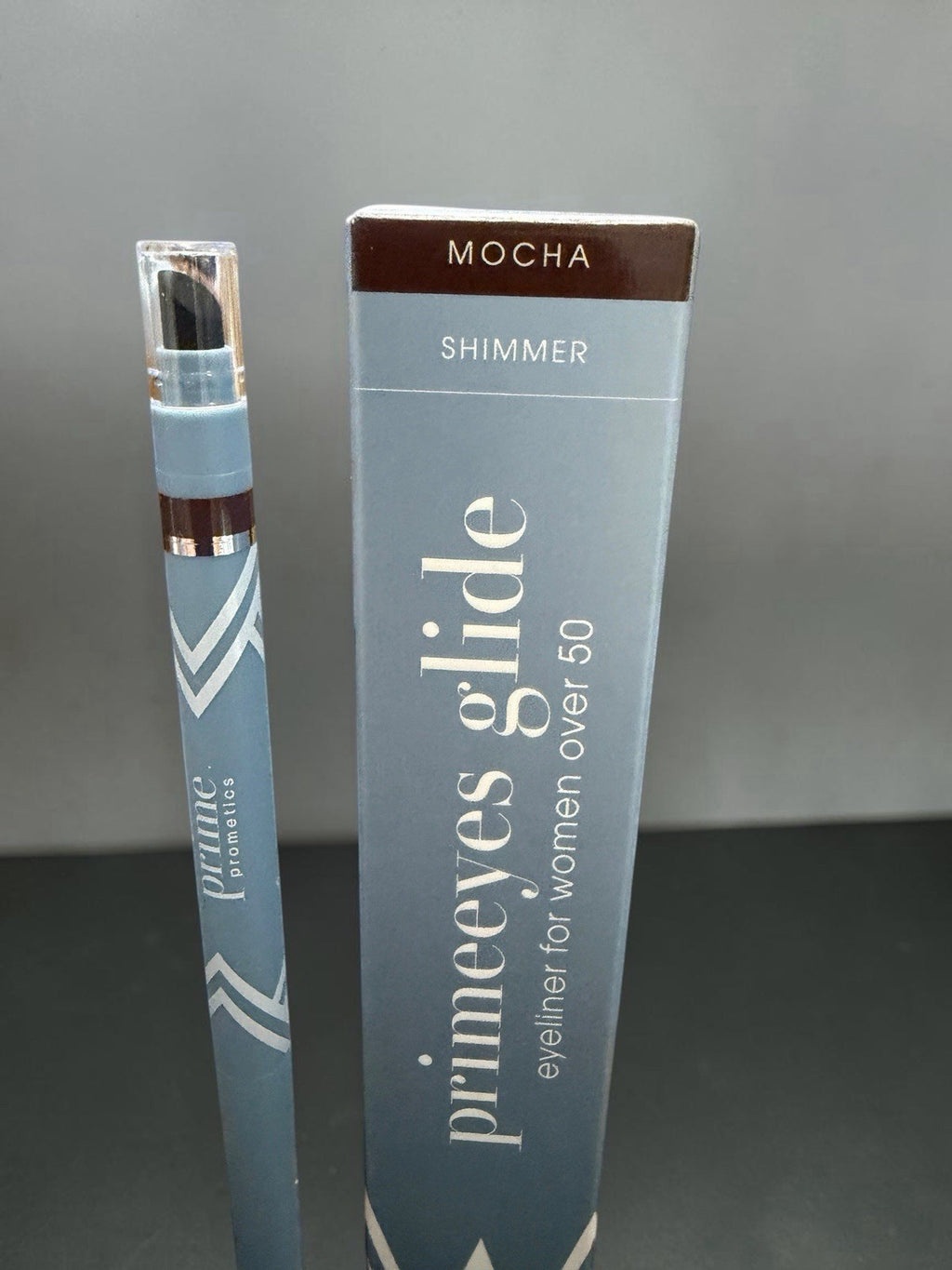 Water-Resistant Mocha Eyeliner for Women Over 50 - Natural Shimmer, Buildable