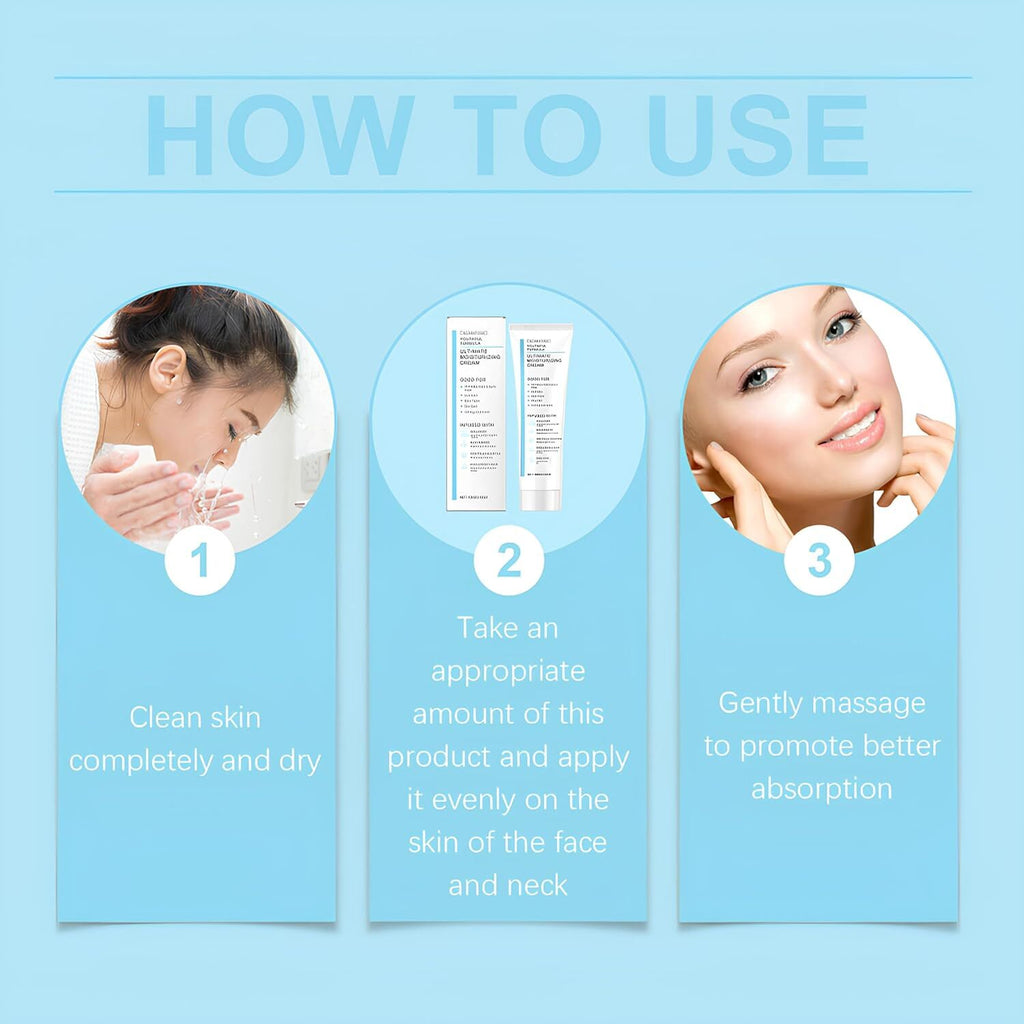 2PCS Youthful Moisturizing Face Cream - Collagen & Hyaluronic Acid