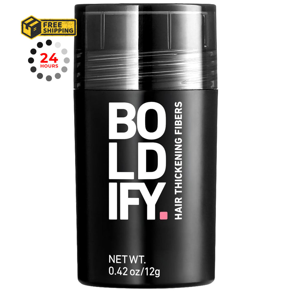 Hair Fibers for Thinning Hair - Fill In Volume & Conceal Bald Spots, 12g Ash Brown