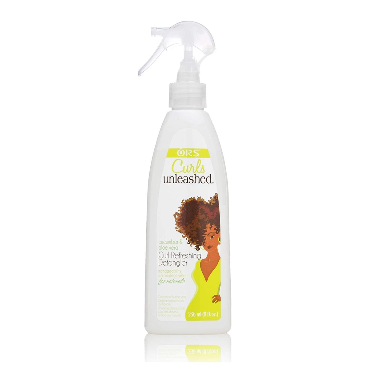 Curl Refreshing Detangler 8 oz - Curly Hair Leave-In Spray