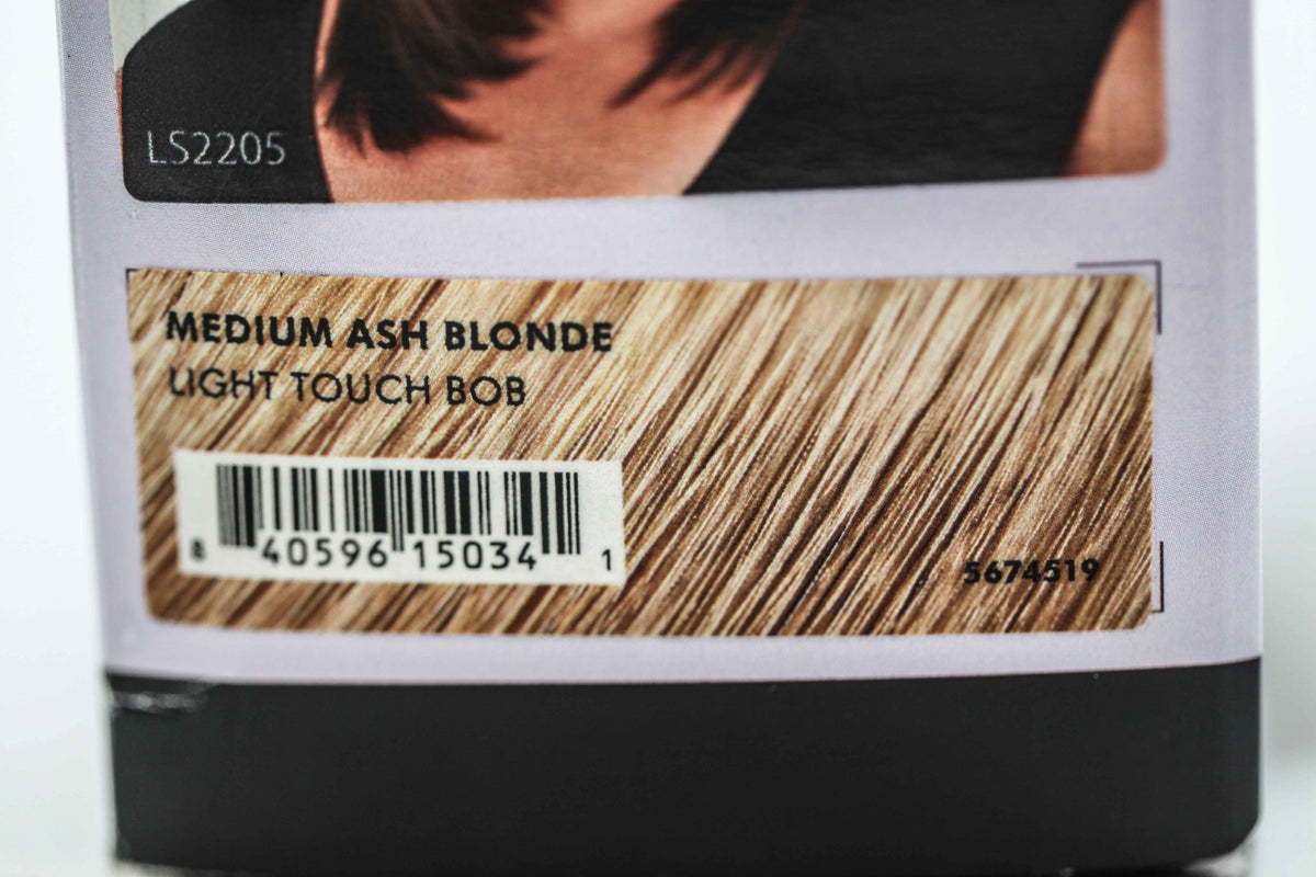 Synthetic Light Touch Bob Wig - Medium Ash Blonde, Natural Movement