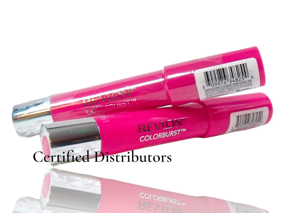 (2-Pack) Revlon Lip Balm Stain - Colorburst Sweetheart Valentine, Moisturizing Lipstick