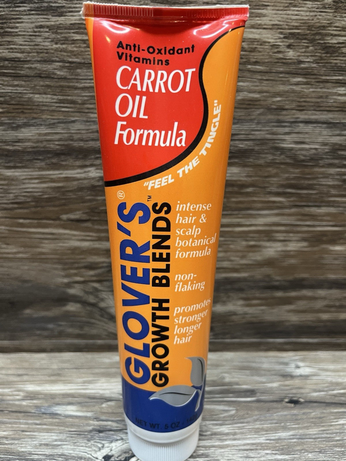 Glover's Growth Blends Carrot Oil Formula 5 oz Discontinued Natural Skin Care