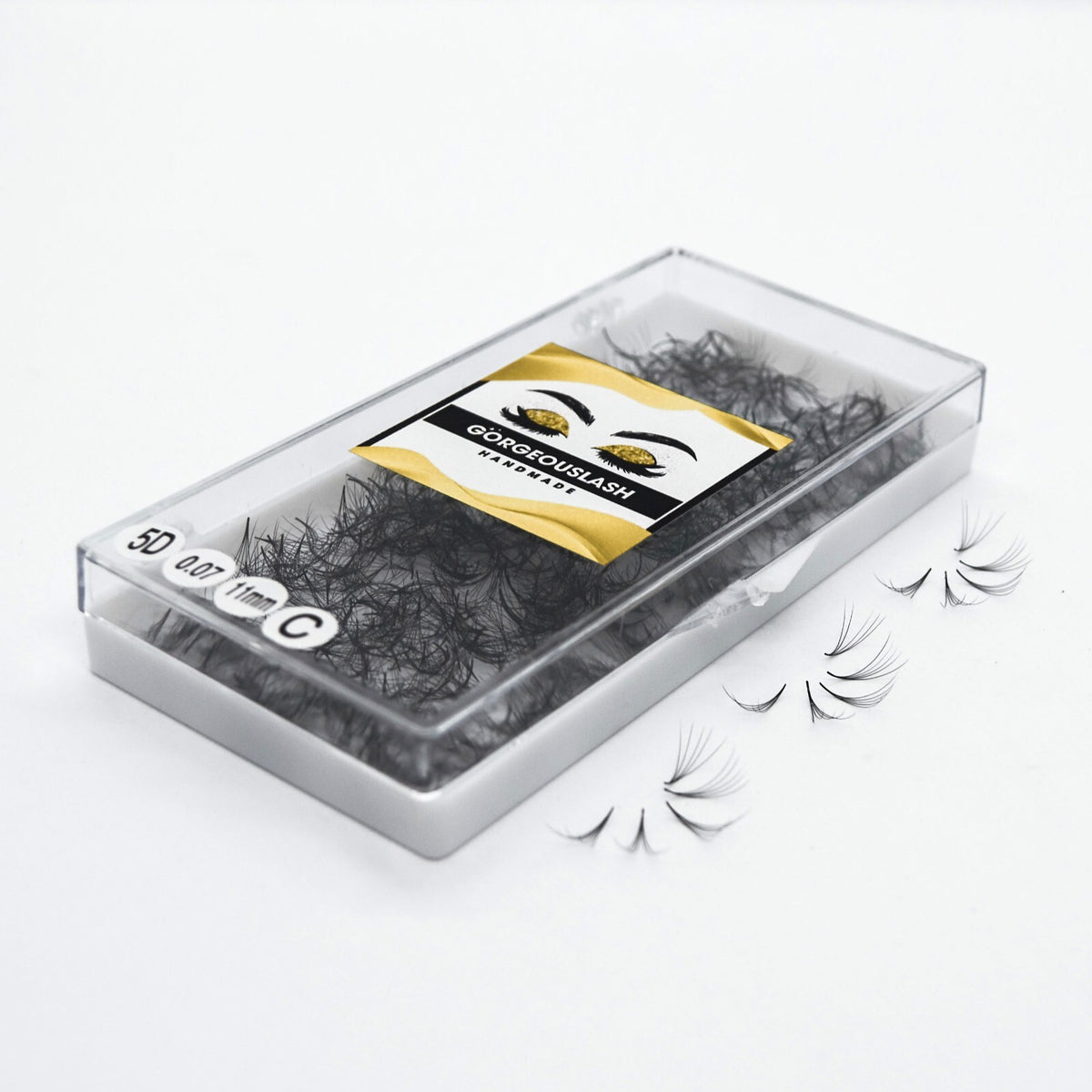 1000 Fans Premade Volume Eyelash Extensions - Handmade Lash Fans for Lash Artists