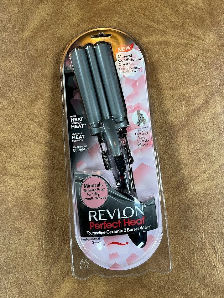 Ceramic Hair Waver Iron with 3 Barrel Curling Iron Styling Tool