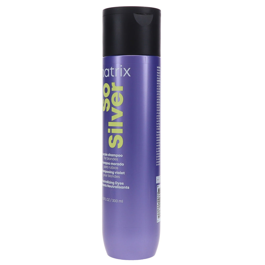 Silver Hair Shampoo for Blonde & Gray Tones - 10.1 oz Salon Quality