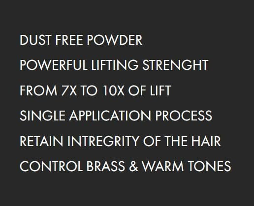 Perfect Blond Blue Lightener Powder 10 Levels 500g Hair Bleach
