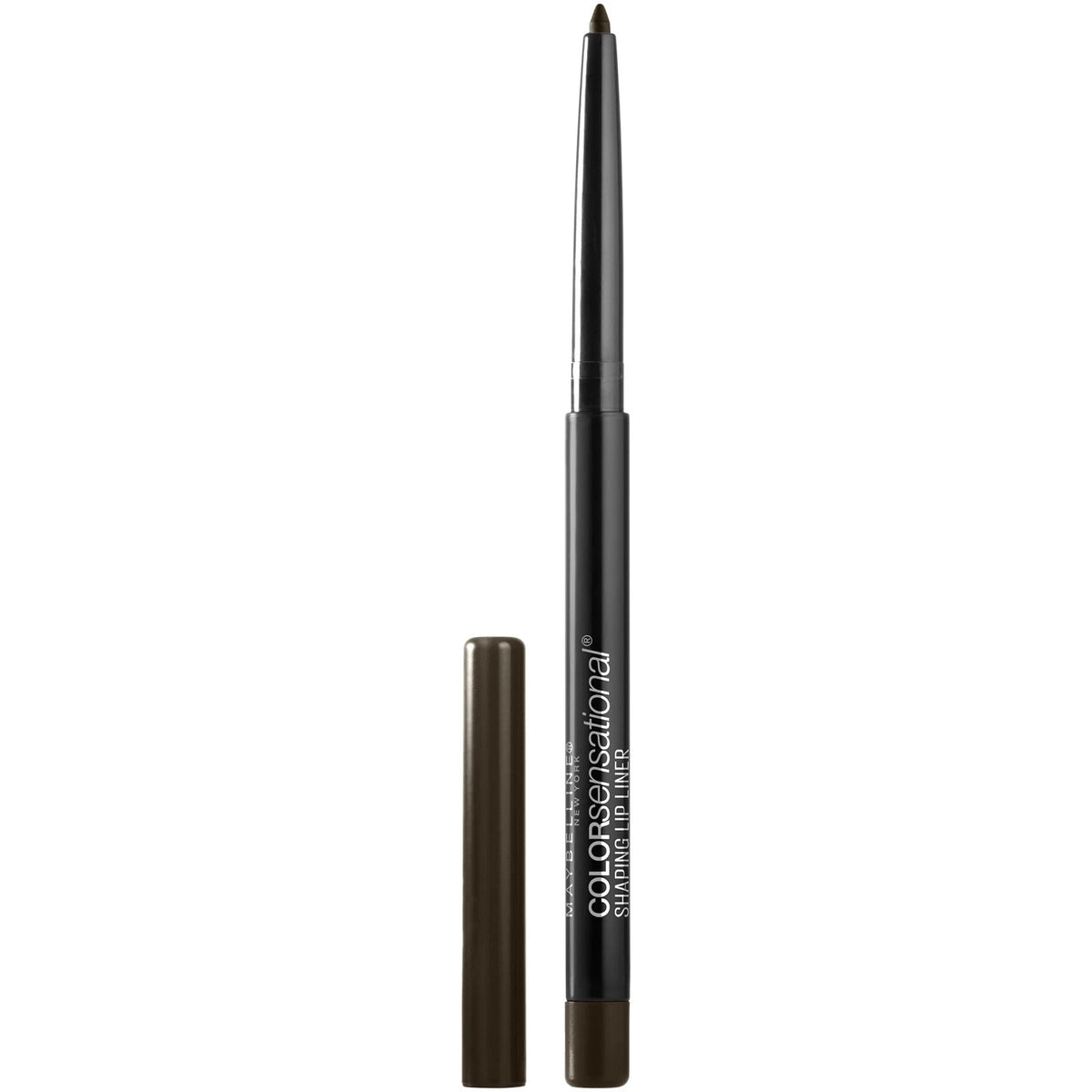 Maybelline Lip Liner Colorsensational Raw Chocolate Lip Pencil 3-Pack - Precise, No-Smudge Formula