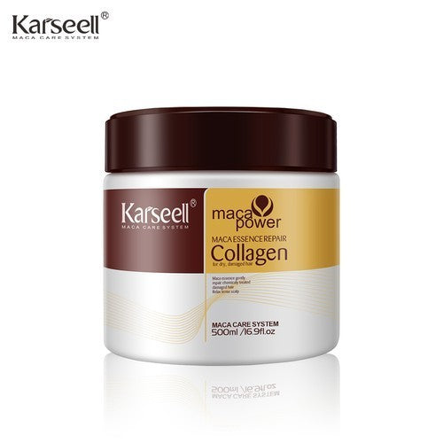 Deep Repair Collagen Hair Mask with Argan Oil - Nourishing Hair Treatment for Dry & Damaged Hair