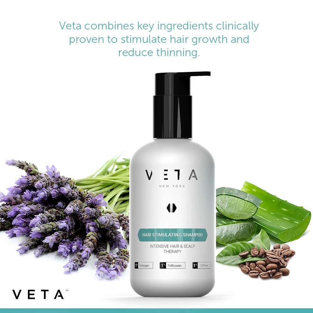 Hair Stimulating Shampoo - Sulfate-Free, Restores Growth, 8.5 Fl Oz