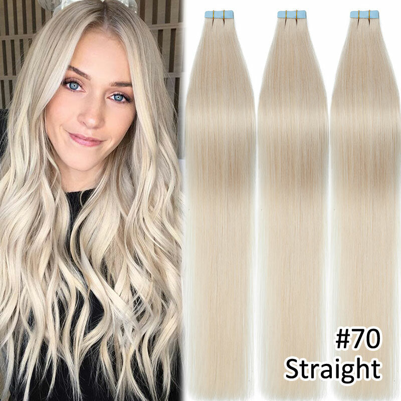 Remy Human Hair Tape-In Extensions - Highlight Ombre 100G