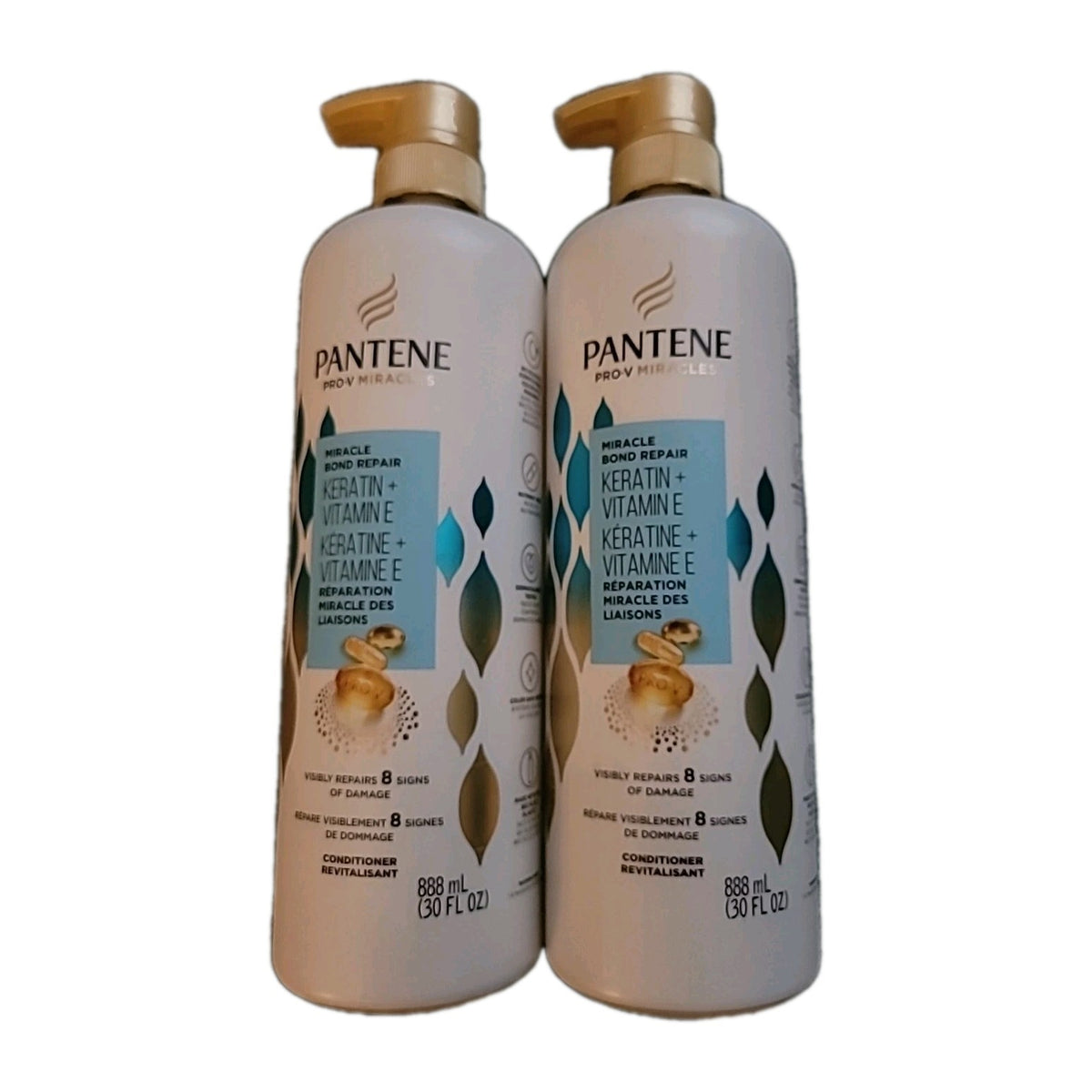 Pantene Pro-V Miracles Bond Repair Keratin & Vitamin E Conditioner - 30 fl oz (2 Bottles)