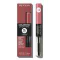 Longwear Lipstick with Gloss Top Coat - 16 Hour Moisturizing Color, 0.07 Fl Oz