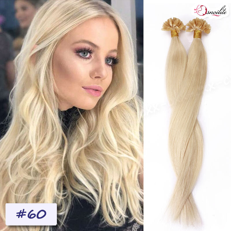 Pre Bonded Keratin Fusion Nail Extensions - Remy Human Hair, All Variants