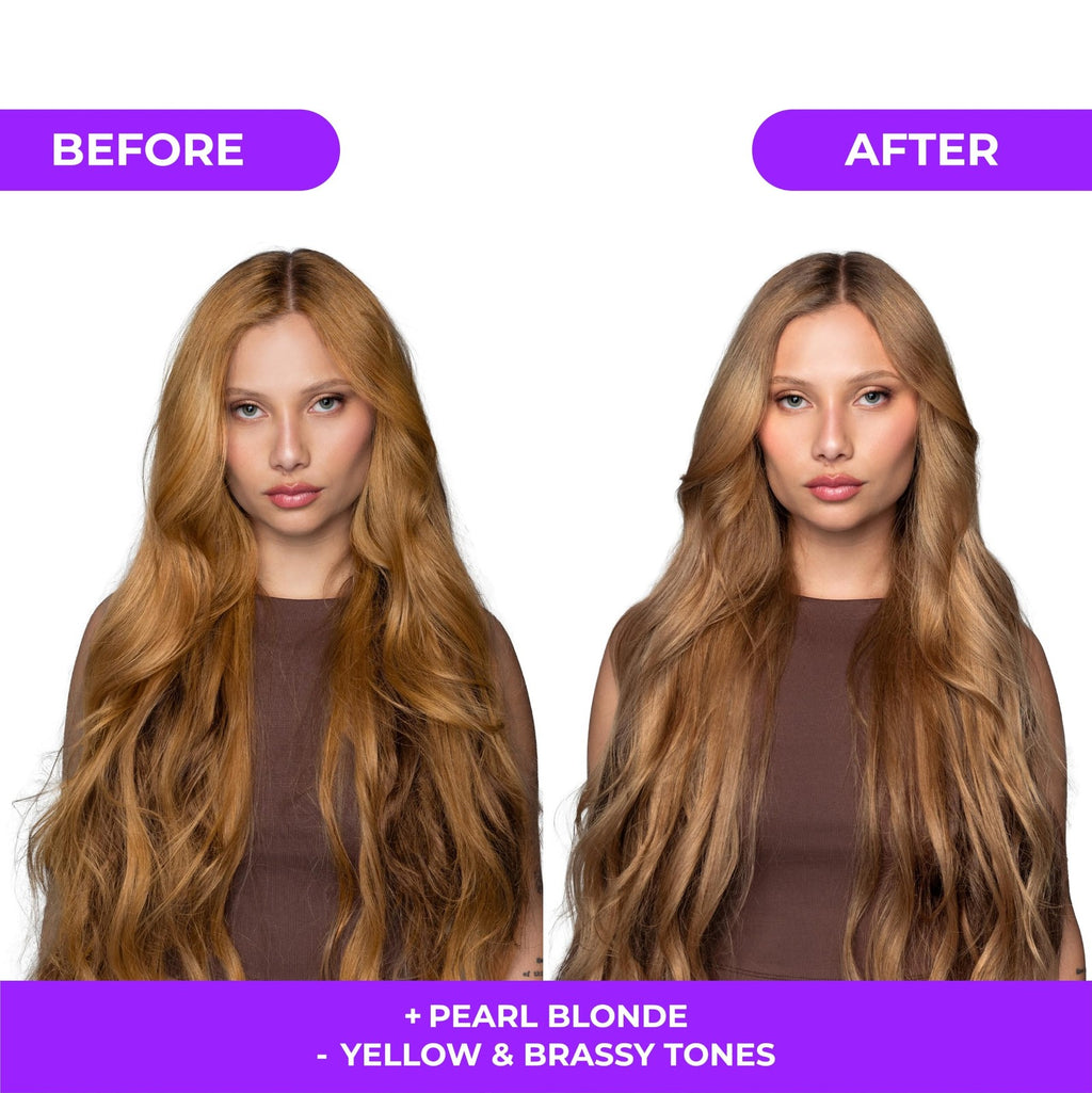 Beige Hair Mask for Blonde & Color-Treated Hair - Neutralizes Brassiness