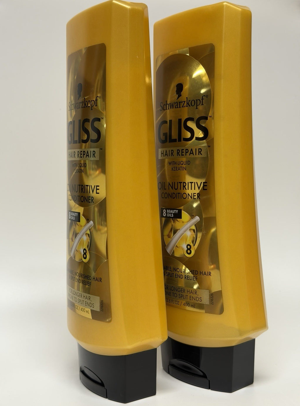 Schwarzkopf Gliss Hair Repair Nutritive Conditioner Liquid Keratin Pack 3