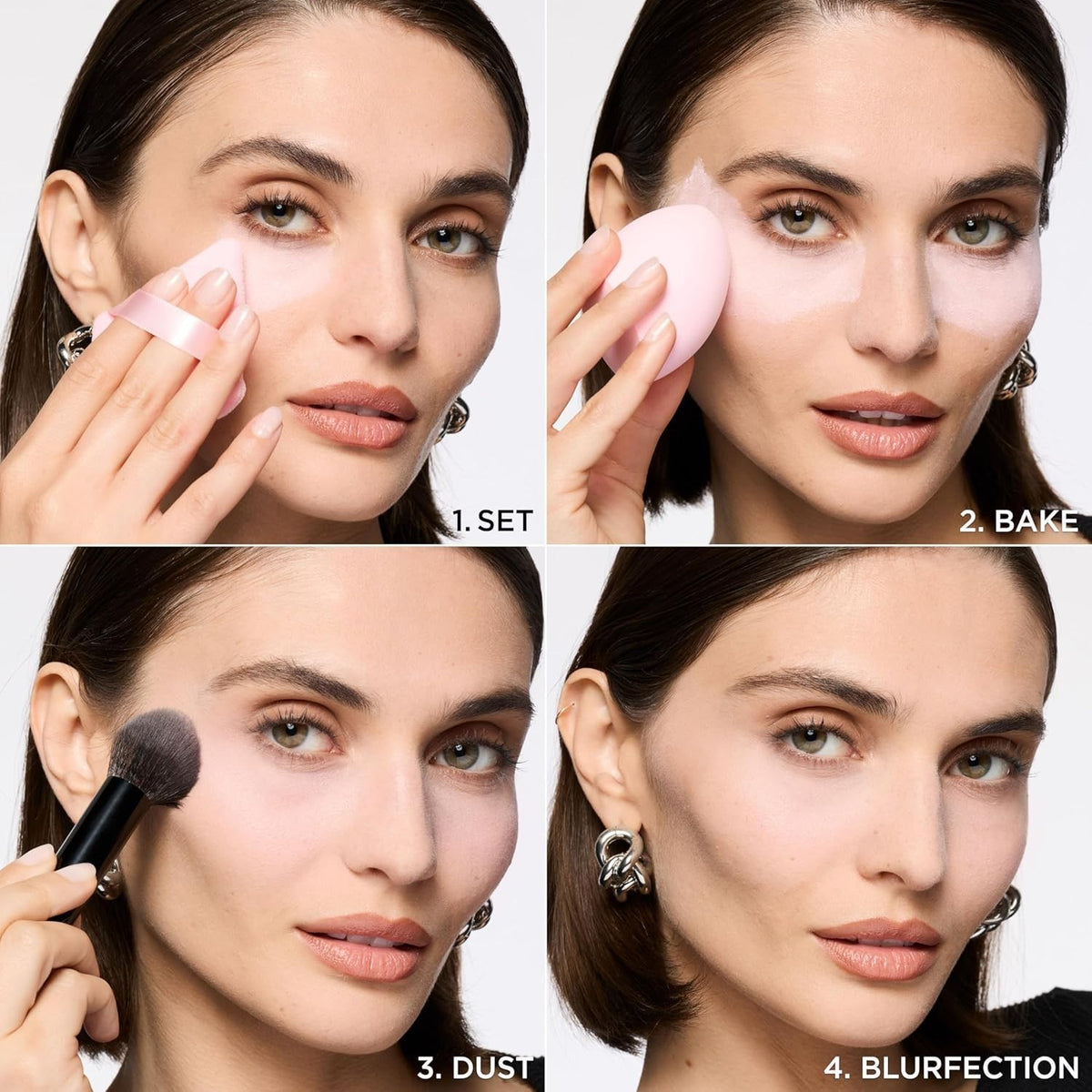 Loose Setting Powder for Face - Brightening, Longwear, Translucent & Pink Tinted