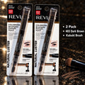 Revlon ColorStay Browlights Pomade Pencil Dark Brown 2-Pack