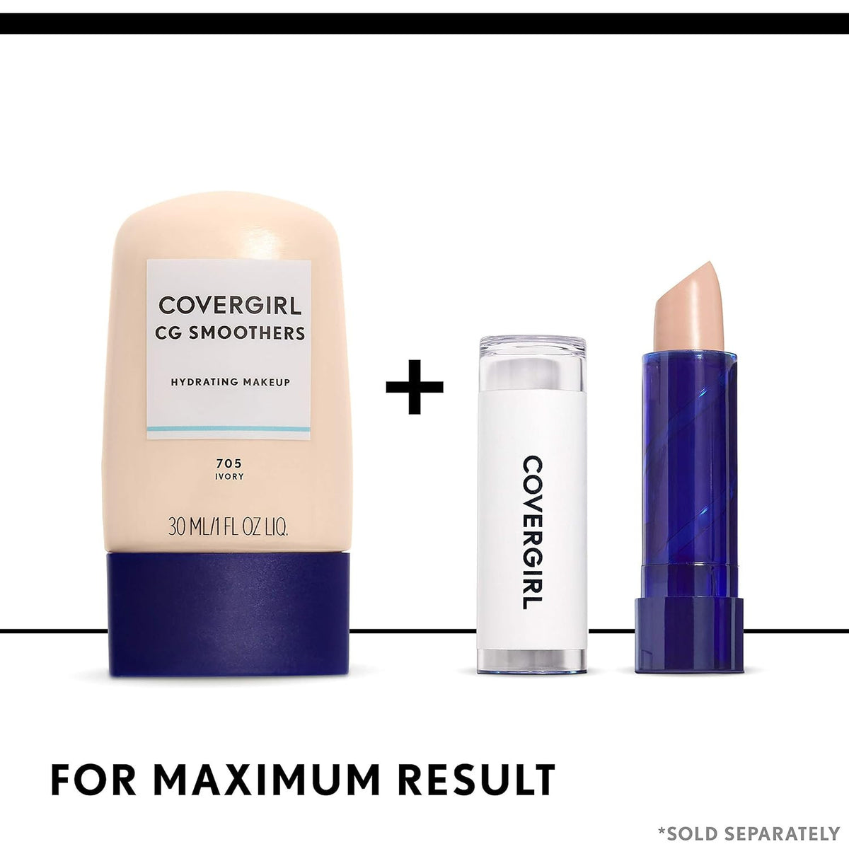 CoverGirl Smoothers Foundation - Moisturizing Long-Lasting Face Makeup