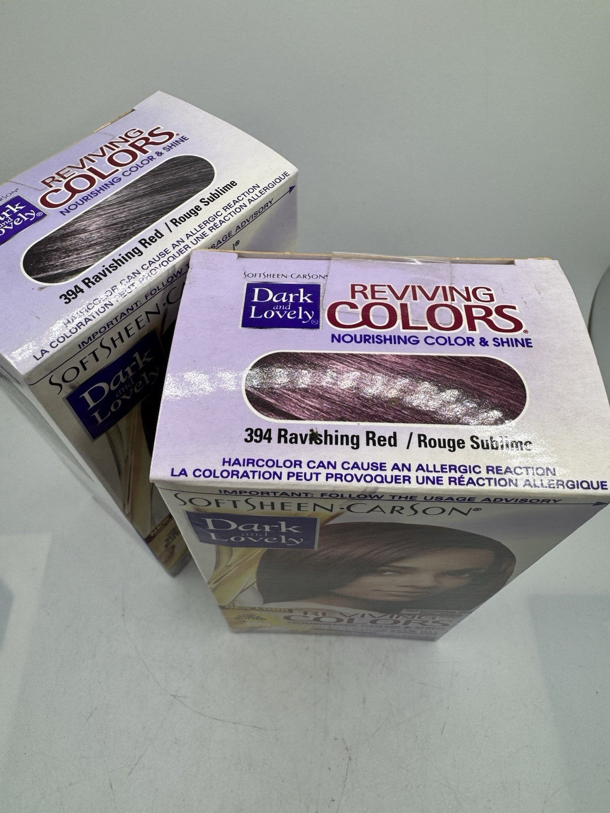 Hair Color Kit 394 Ravishing Red - Pack of 2 | Hair Dye for Vibrant Red