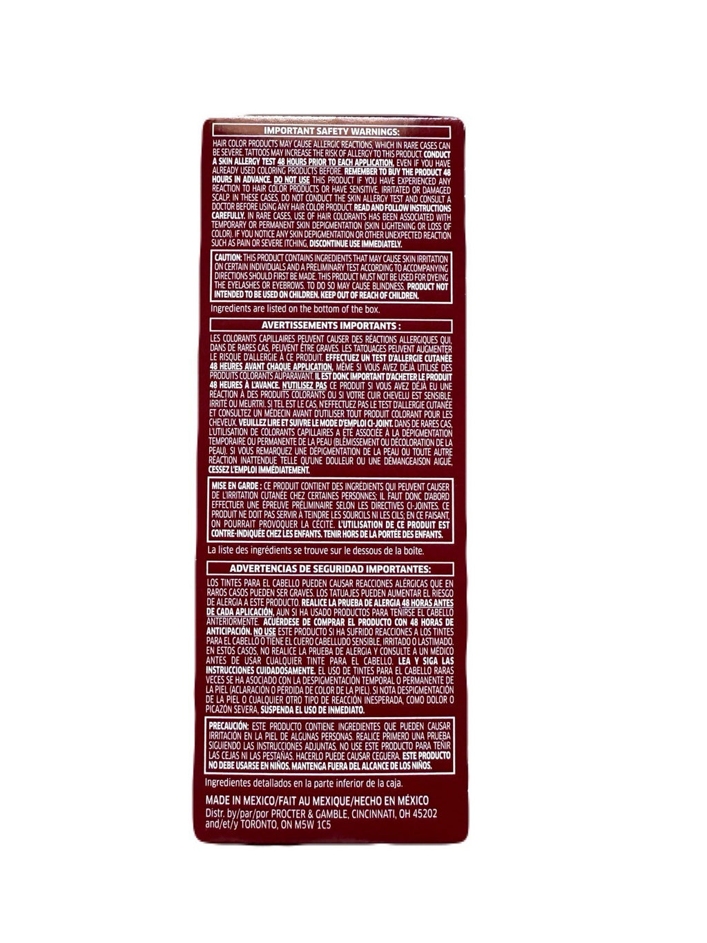 Vidal Sassoon Vibrant Color Pro Series 7C Dark Cool Blonde Hair Dye