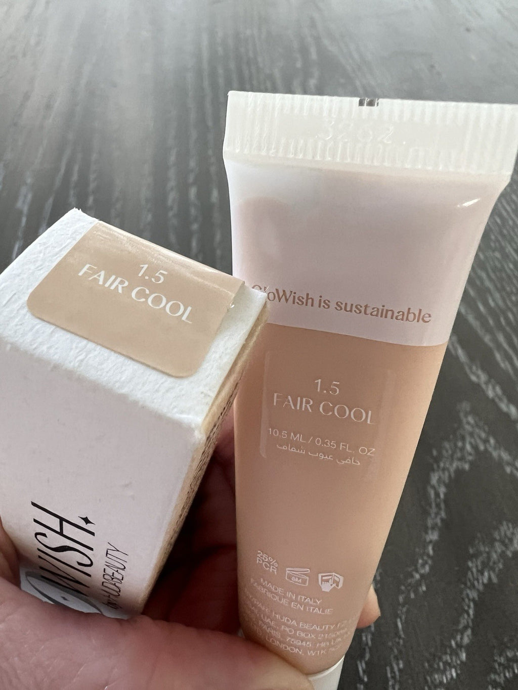 Sheer Concealer for Face - Bright Light Fair Cool 1.5 Full Size