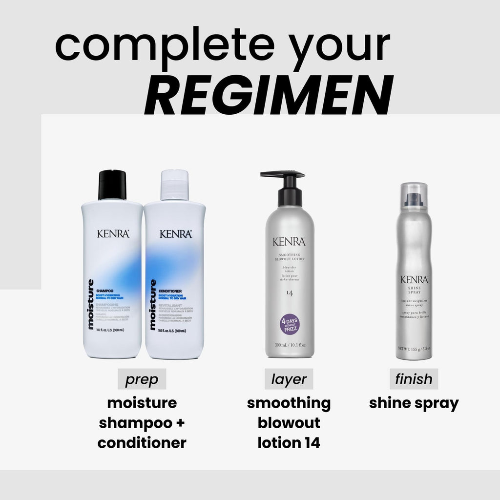 Weightless Shine Hair Spray - Tames Frizz & Flyaways, Enhances Color Vibrancy