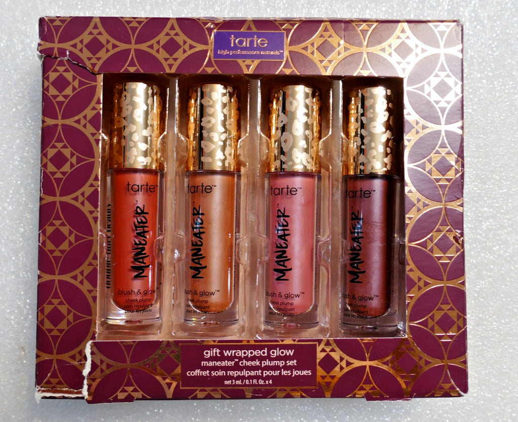 Tarte Maneater Gift Wrapped Glow Cheek Plump Set, 4-Pc