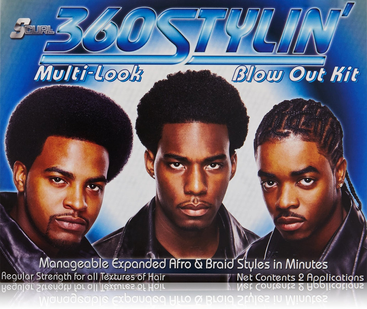 Multi Look Blow Out Kit for Manageable Afro & Braid Styles - 2 Pack