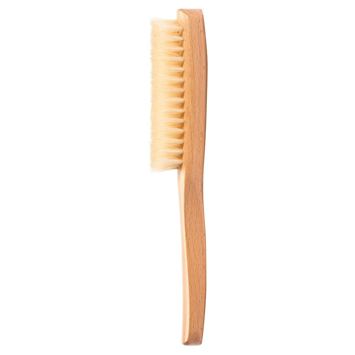 Boar Bristle Hair Brush for Smoothing & Styling - White Natural Oil Dispenser
