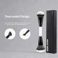 Dual-Ended Foundation & Face Makeup Brush for Cosmetics Application