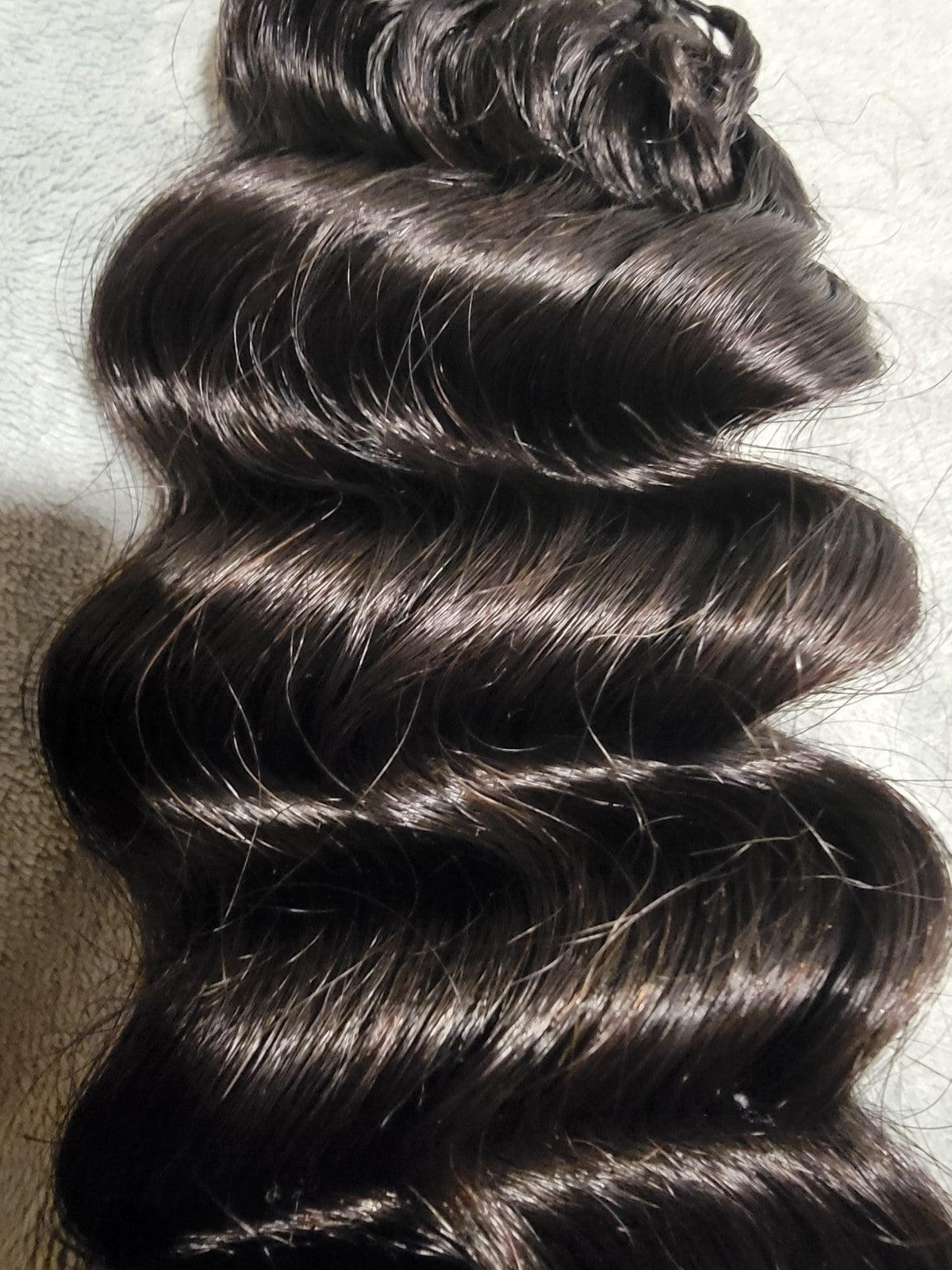 Deep Wave Crochet Human Hair Extensions 16 Inch 60g Knotless Pre-Separated