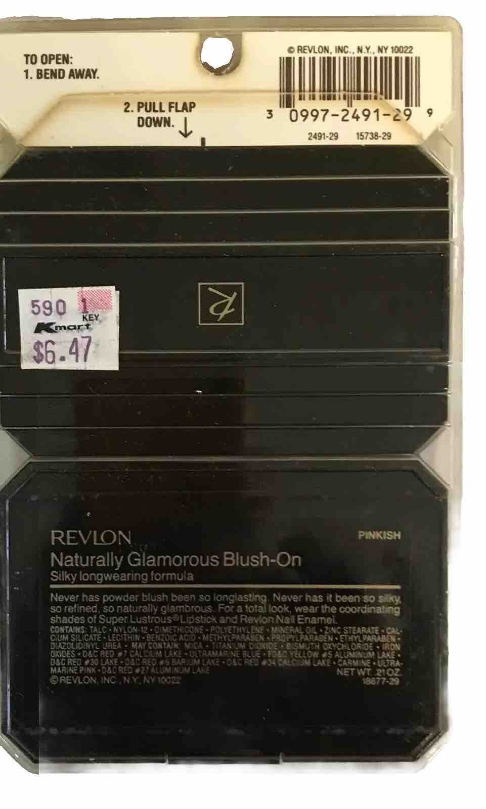 Revlon Naturally Glamorous Blush-On Pinkish 0.21 oz (3 Pieces)