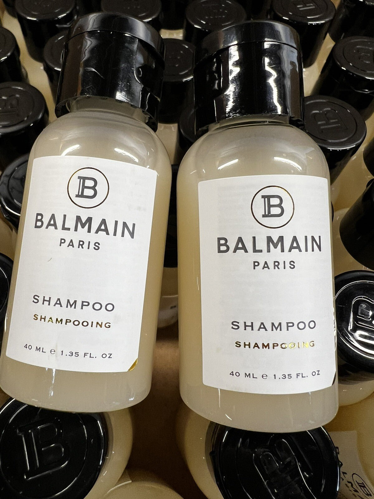 Travel Size Shampoo Bottles 1.35oz Pack of 80 for Hair Care