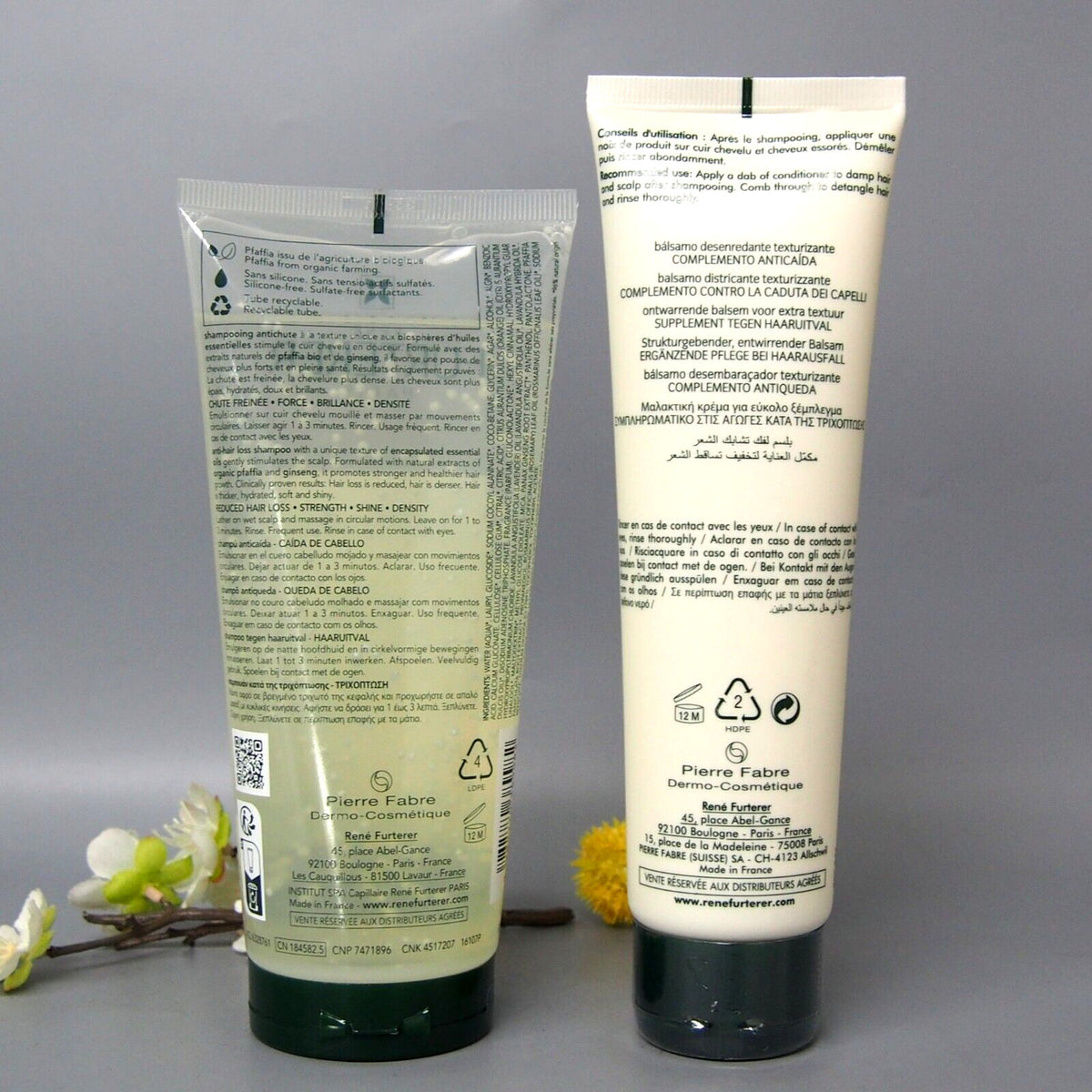 Triphasic Hair Loss Shampoo & Conditioner Duo - Strengthening & Texturizing for Thinning Hair