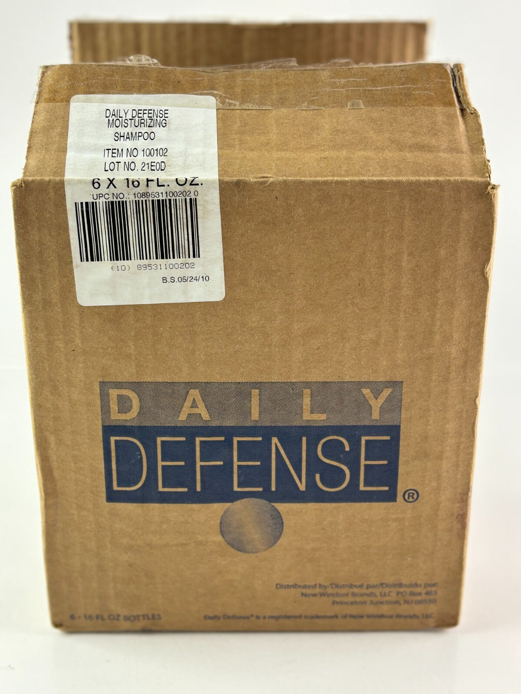 Daily Defense Moisturizing Shampoo for Dry & Damaged Hair - 16 oz (Pack of 6)
