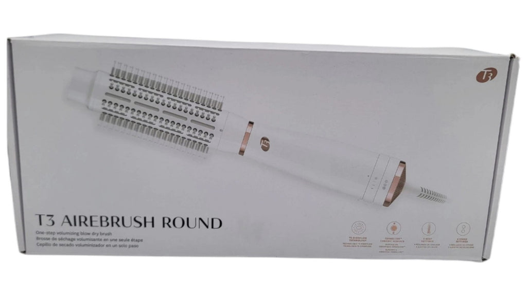 T3 AireBrush Round Volumizing Hair Dryer Brush - One-Step Smoothing & Styling