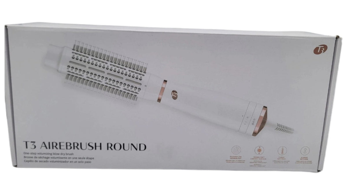 T3 AireBrush Round Volumizing Hair Dryer Brush - One-Step Smoothing & Styling