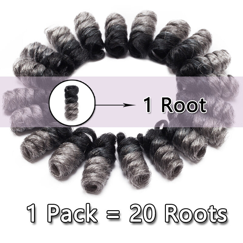 Natural Short Jamaican Bounce Crochet Hair Extensions Spring Braid