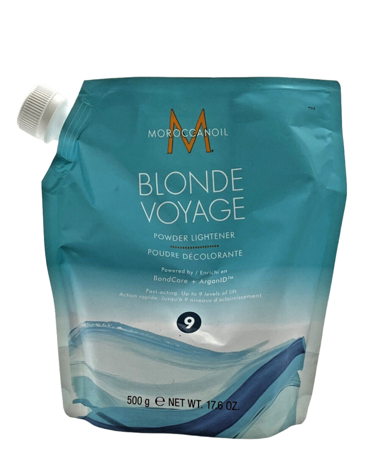 Blonde Hair Lightener Powder - Up to 9 Levels of Lift with Argan Oil