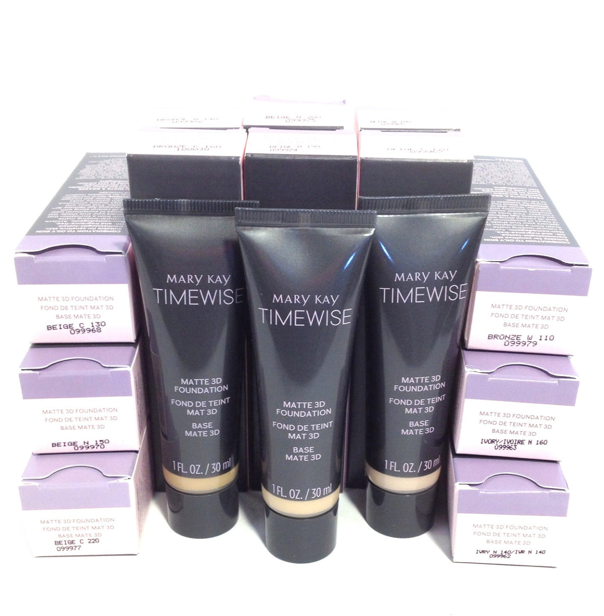 Matte Foundation for Oily Skin - Multiple Shades - Full Size 1 fl oz
